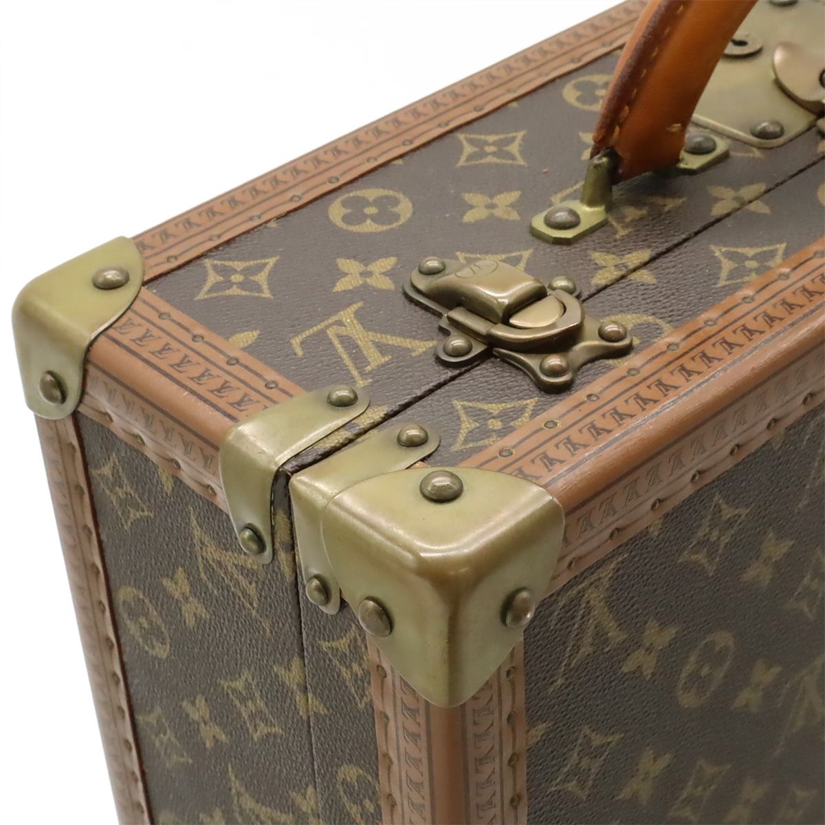 Louis Vuitton Monogram Coteville 40 Hard Case Attache Trunk Business Travel Bag — view 4