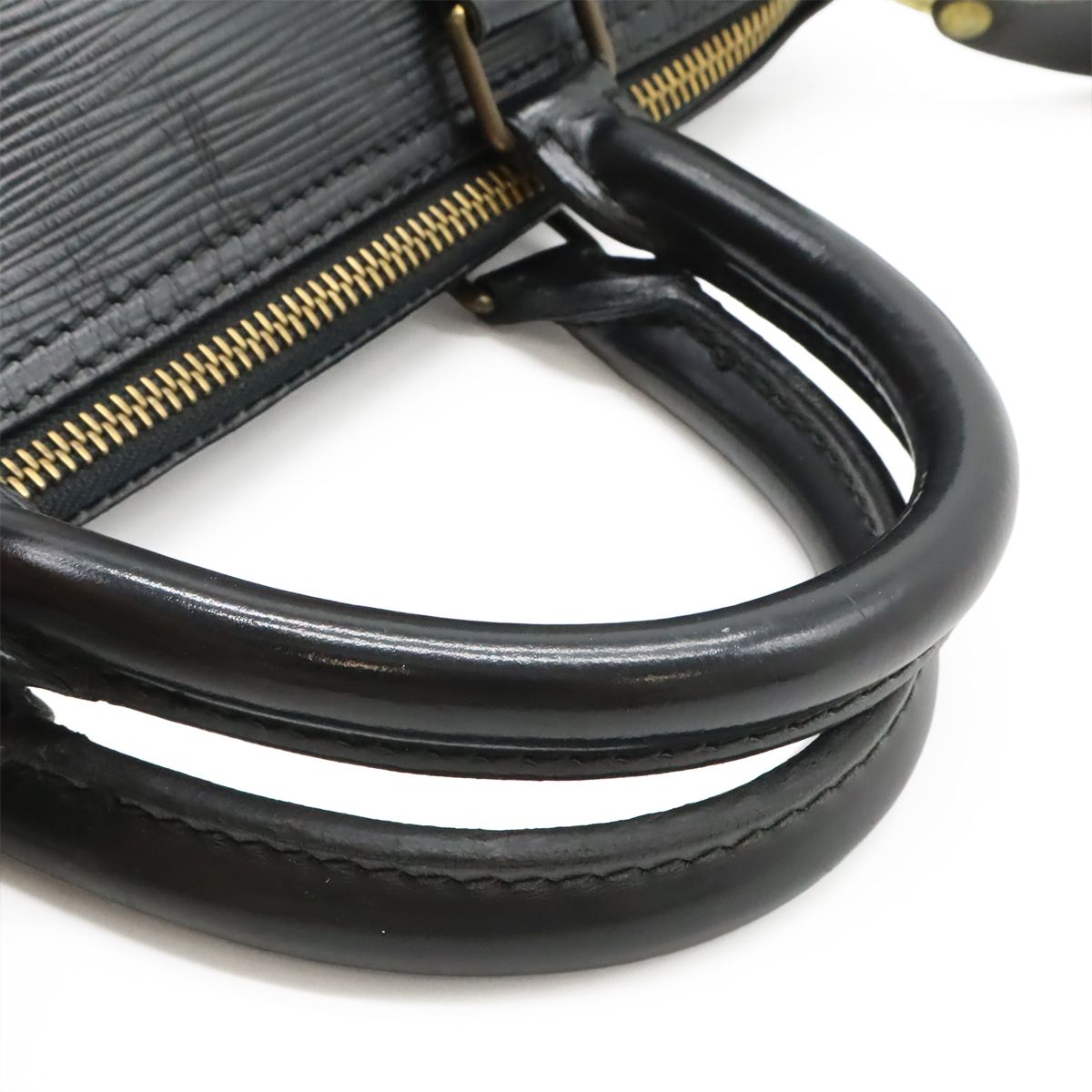 Louis Vuitton Epi Speedy 30 Boston Bag Leather Noir Black — view 4