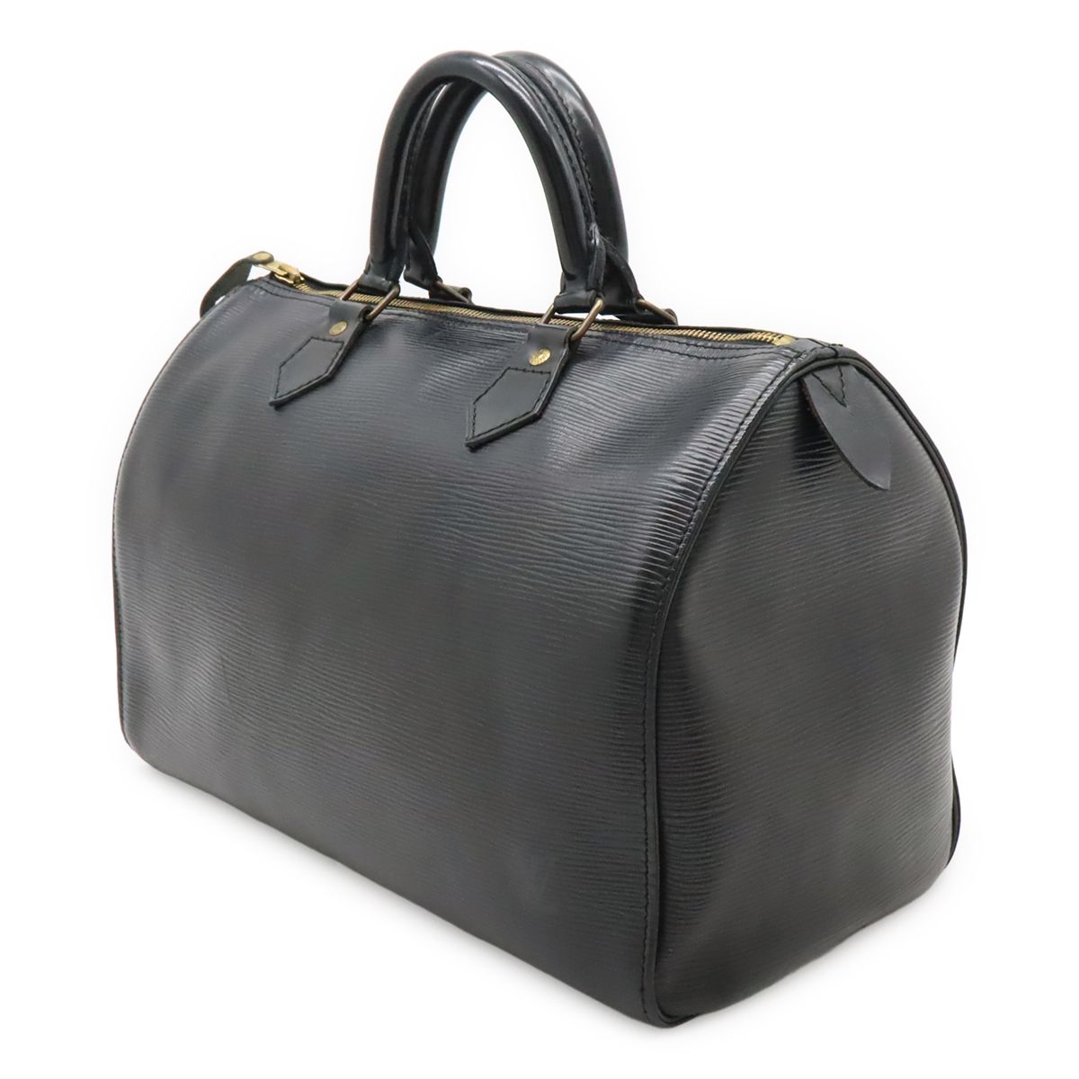 Louis Vuitton Epi Speedy 30 Boston Bag Leather Noir Black — view 2