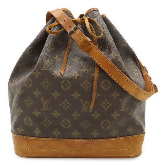 Louis Vuitton Monogram Noe Shoulder Bag Semi Drawstring