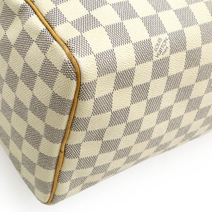 Louis Vuitton Damier Azur Speedy 30 Mini Boston Bag — view 3