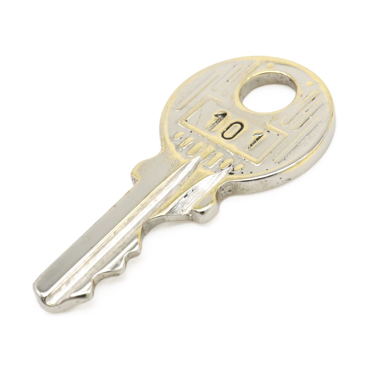 Hermes Cadena Padlock Key with Key Metal Silver — view 5