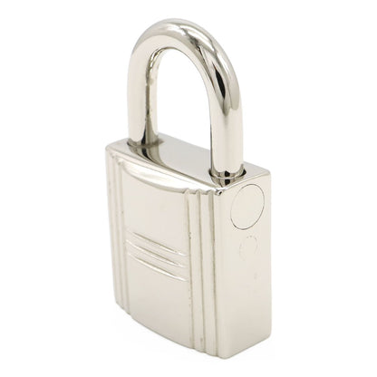 Hermes Cadena Padlock Key with Key Metal Silver — view 3