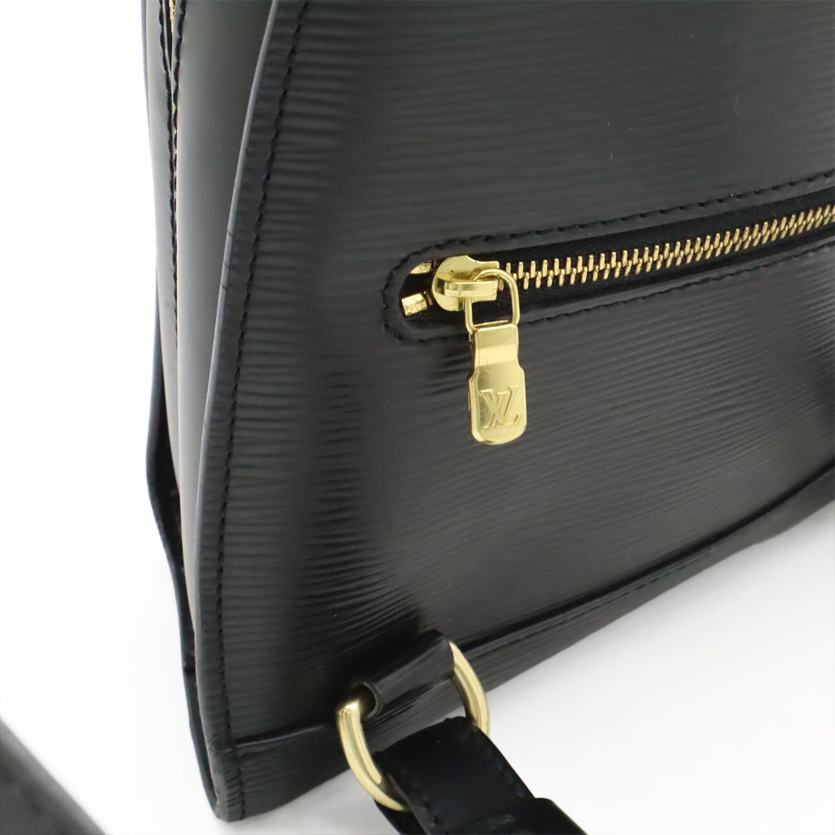 Louis Vuitton Epi Mabillon Backpack Shoulder Bag Leather Noir Black — view 5
