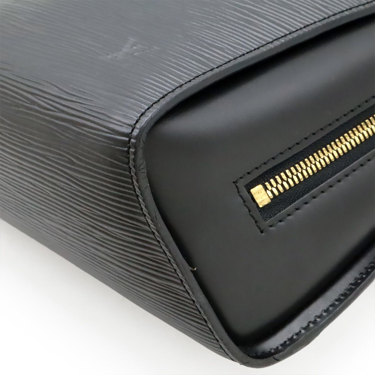 Louis Vuitton Epi Mabillon Backpack Shoulder Bag Leather Noir Black — view 3