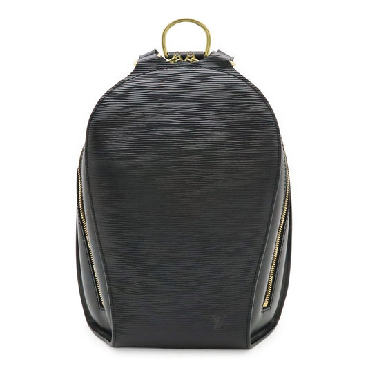 Louis Vuitton Epi Mabillon Backpack Shoulder Bag Leather Noir Black