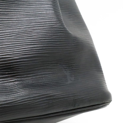 Louis Vuitton Epi Petit Noir Shoulder Bag Drawstring Black — view 9