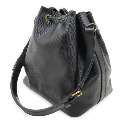 Louis Vuitton Epi Petit Noir Shoulder Bag Drawstring Black — view 2