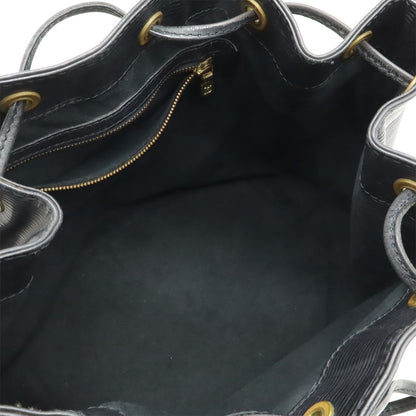 Louis Vuitton Epi Petit Noir Shoulder Bag Drawstring Black — view 5