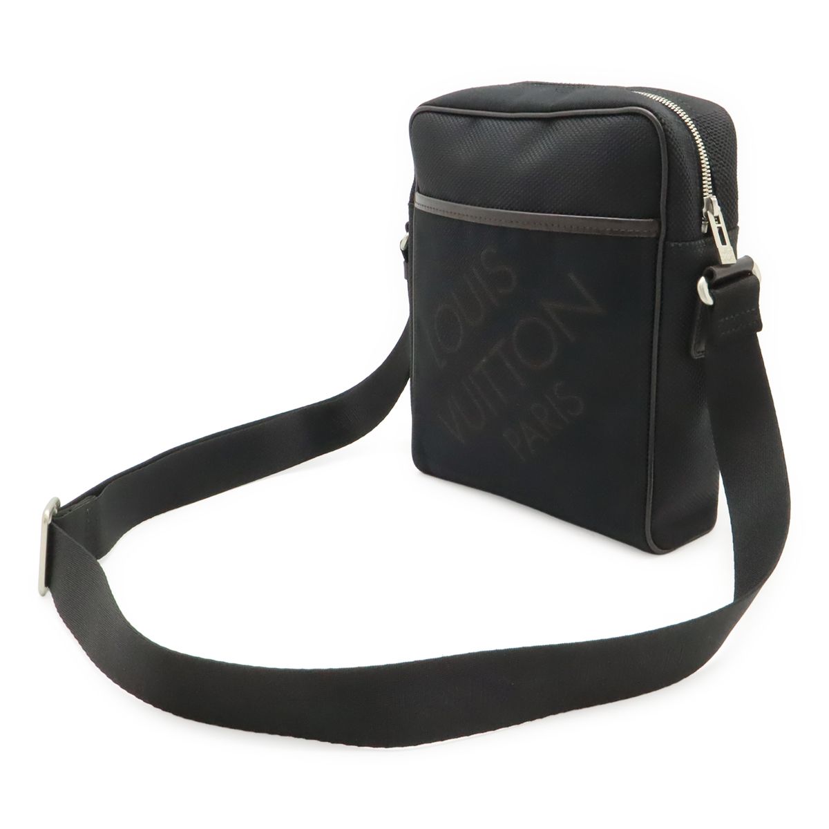 Louis Vuitton Damier Geant Citadin NM Shoulder Bag Crossbody Canvas Noir Black — view 2