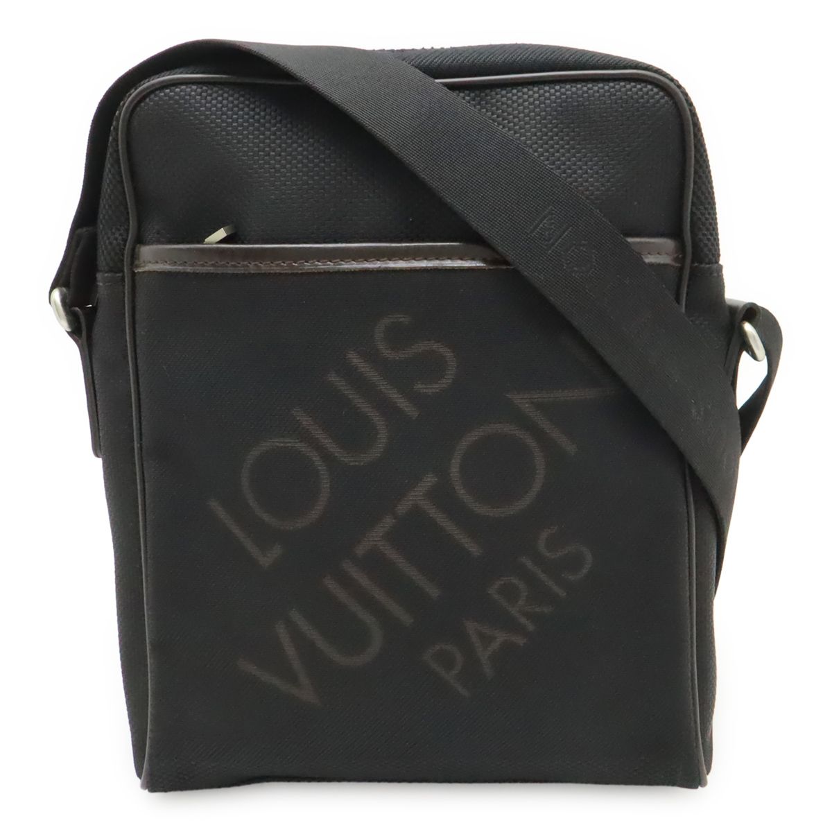 Louis Vuitton Damier Geant Citadin NM Shoulder Bag Crossbody Canvas Noir Black