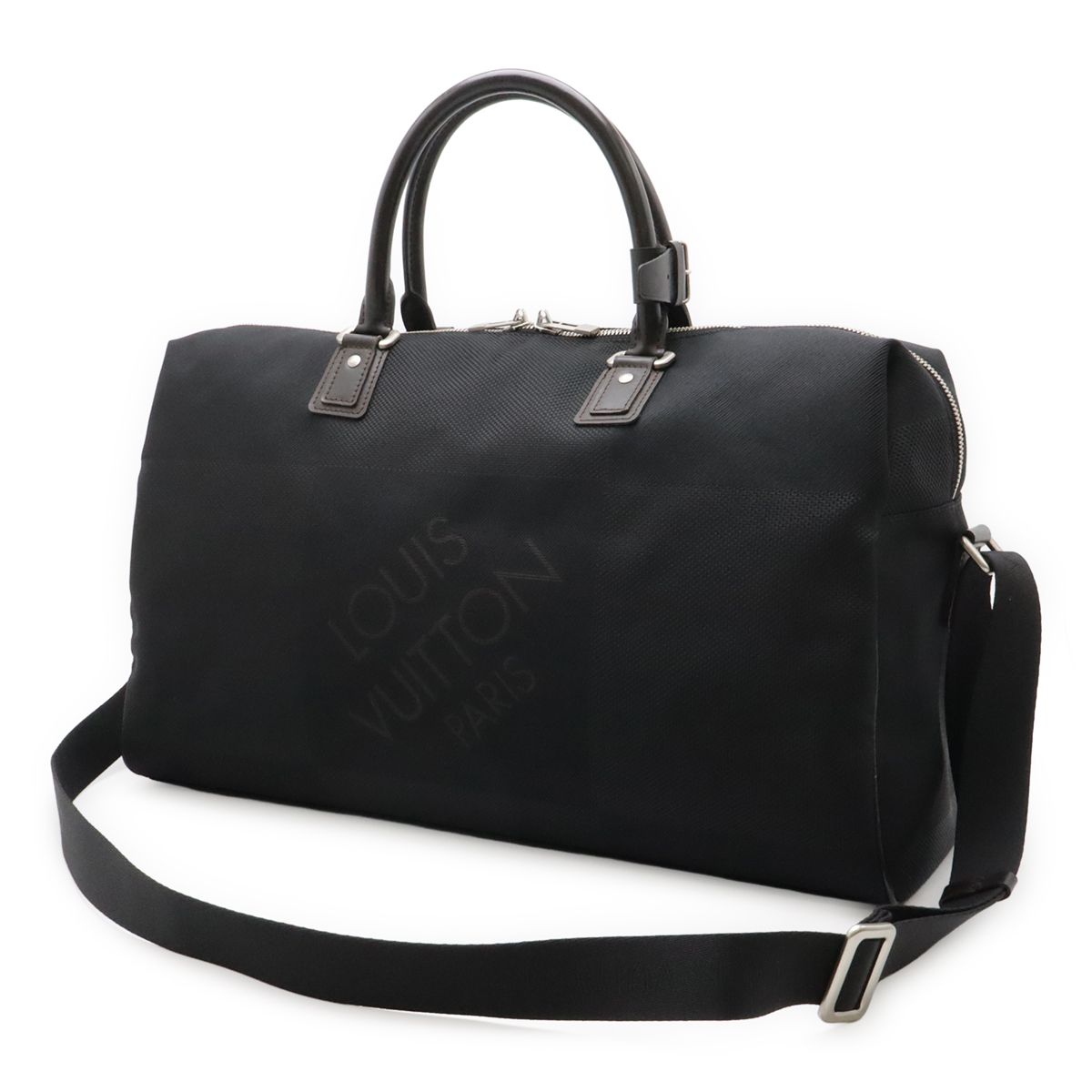 Louis Vuitton Damier Geant Albatross Boston Bag Travel 2-Way Noir Black — view 2