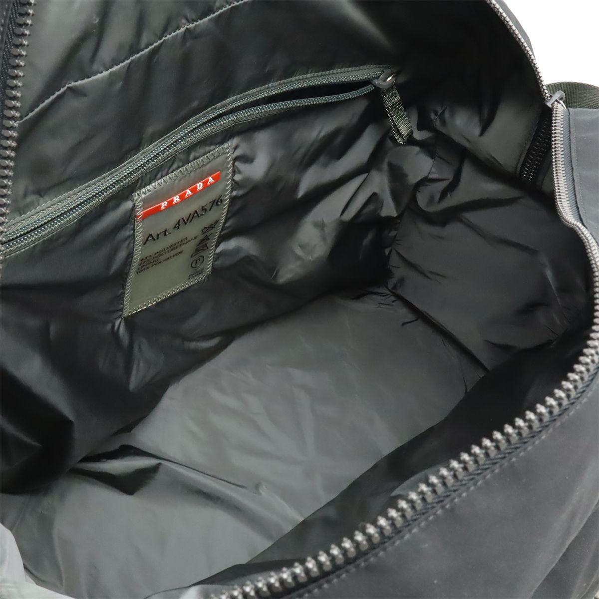 Prada Sports Line Messenger Bag Nylon Gray — view 7