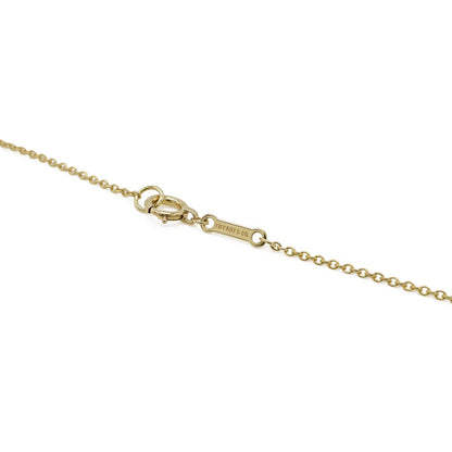 Tiffany & Co Elsa Peretti Open Heart Necklace Pendant 18k Yellow Gold — view 5