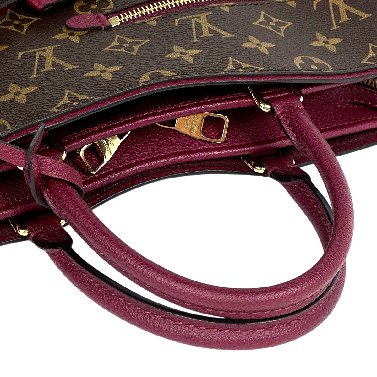 Louis Vuitton Popincourt PM 2-Way Handbag Monogram Brown Raisin — view 9