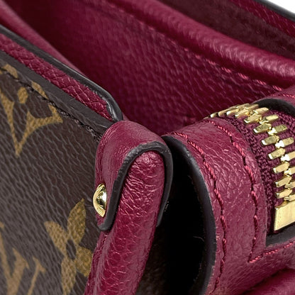 Louis Vuitton Popincourt PM 2-Way Handbag Monogram Brown Raisin — view 8