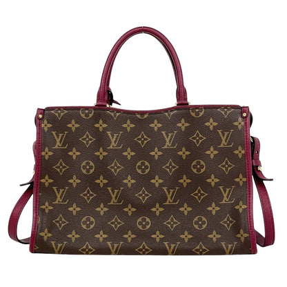 Louis Vuitton Popincourt PM 2-Way Handbag Monogram Brown Raisin — view 3