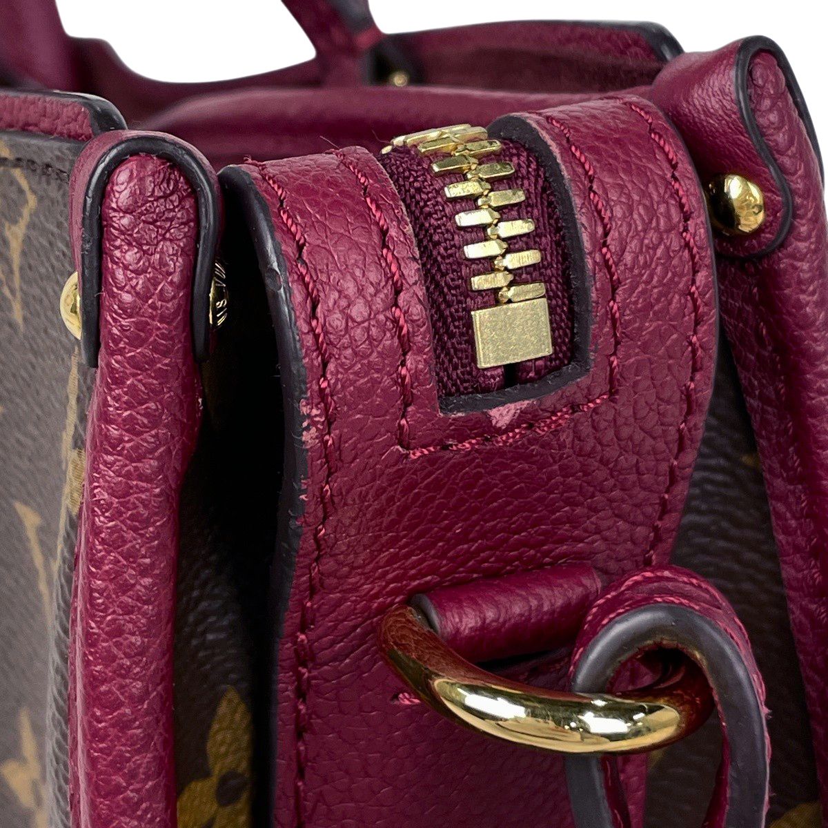 Louis Vuitton Popincourt PM 2-Way Handbag Monogram Brown Raisin — view 7