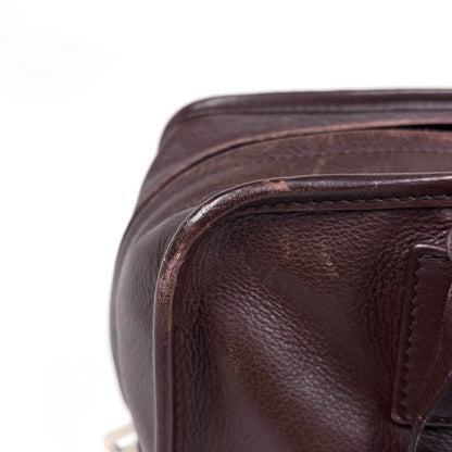 Loewe Amazona 28 Anagram Handbag Leather Brown — view 4