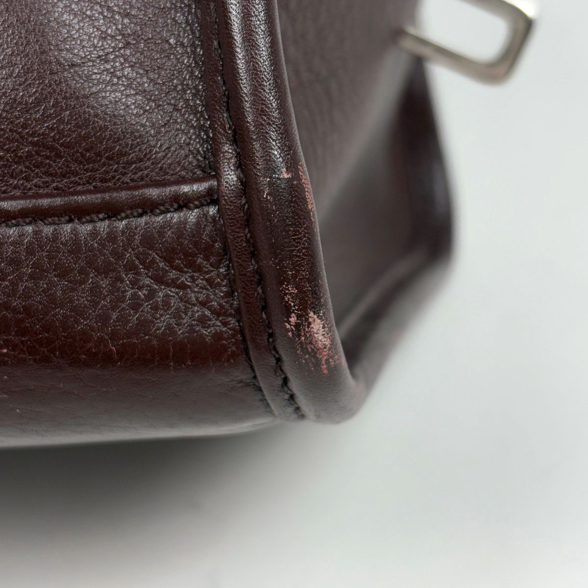Loewe Amazona 28 Anagram Handbag Leather Brown — view 3