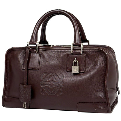 Loewe Amazona 28 Anagram Handbag Leather Brown
