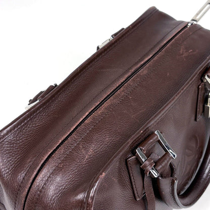 Loewe Amazona 28 Anagram Handbag Leather Brown — view 6