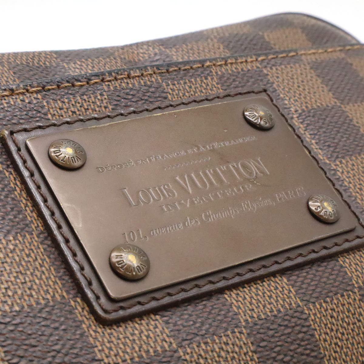 Louis Vuitton Damier Bumbag Brooklyn Belt Bag Hip — view 9