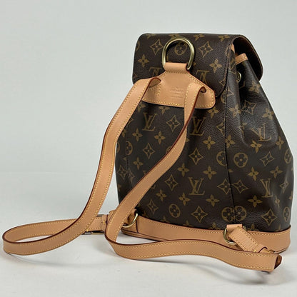 Louis Vuitton Montsouris MM Backpack Monogram Brown — view 2