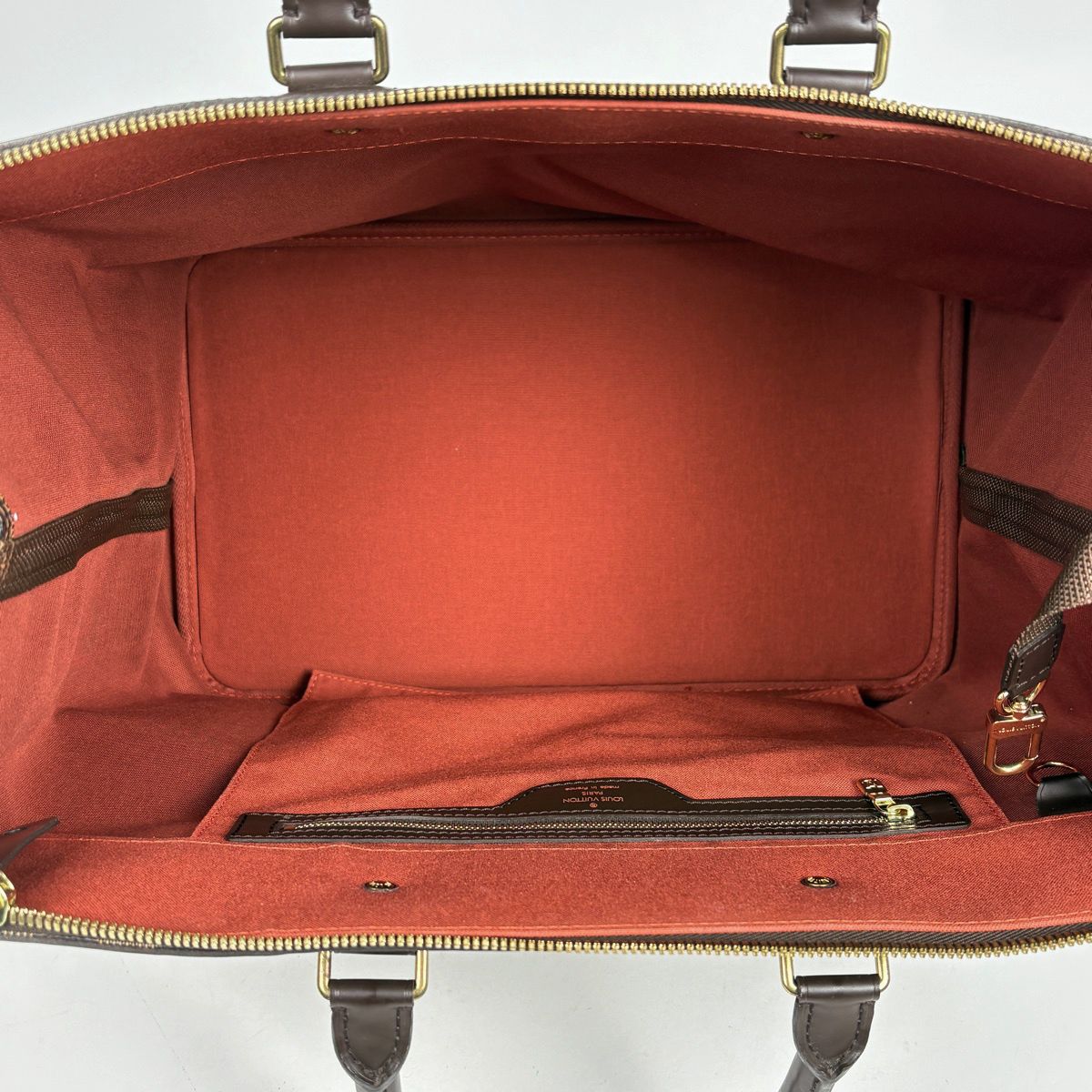 Louis Vuitton Greenwich PM Boston Bag Damier Brown — view 8