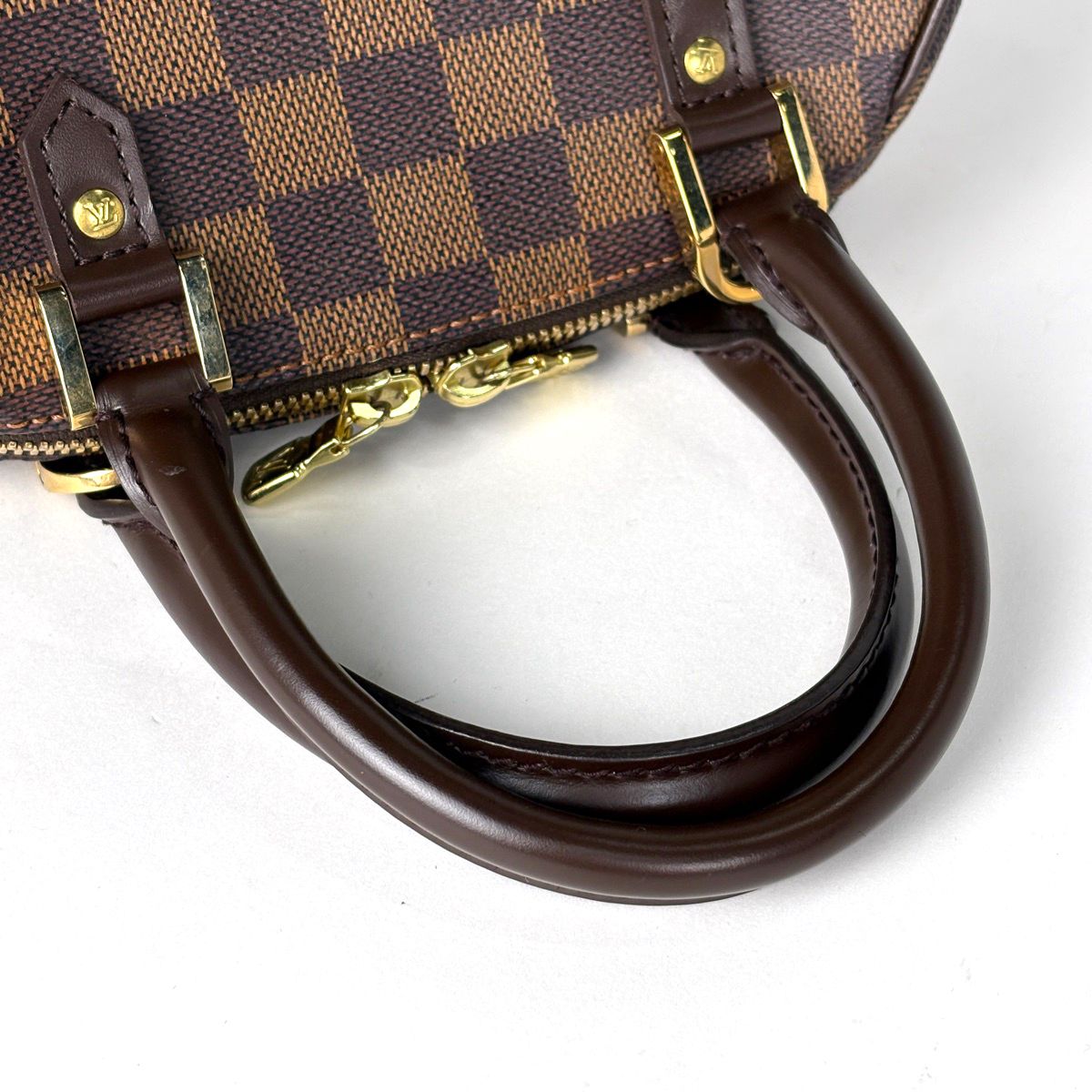 Louis Vuitton Riviera Mini Handbag Damier Brown — view 6