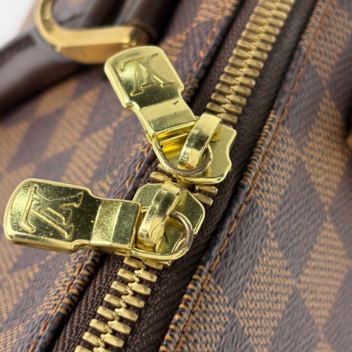 Louis Vuitton Riviera Mini Handbag Damier Brown — view 4