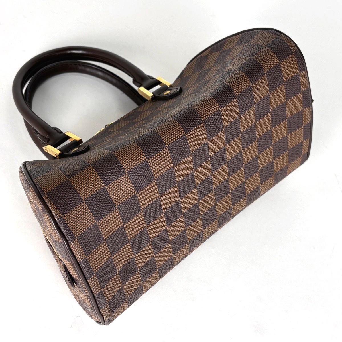 Louis Vuitton Riviera Mini Handbag Damier Brown — view 2