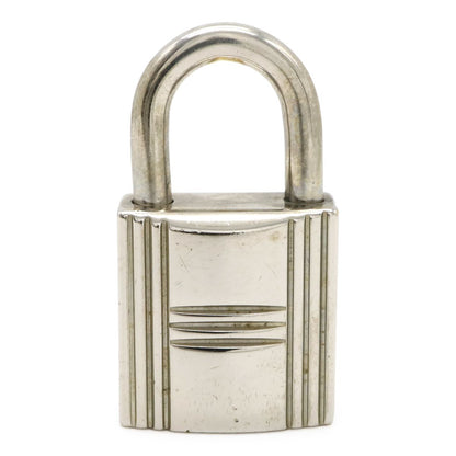 Hermes Cadena Padlock Key with Key Metal Silver — view 2