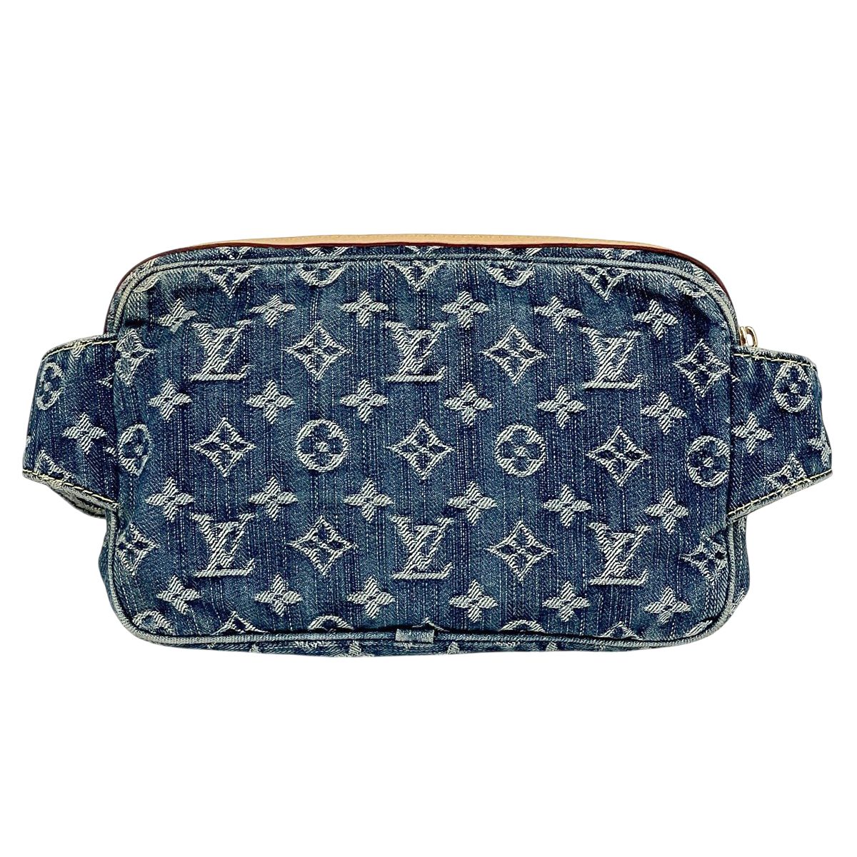 Louis Vuitton Bum Bag Monogram Denim Blue — view 3