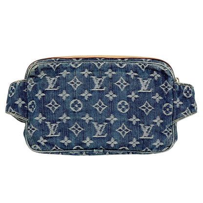 Louis Vuitton Bum Bag Monogram Denim Blue — view 3