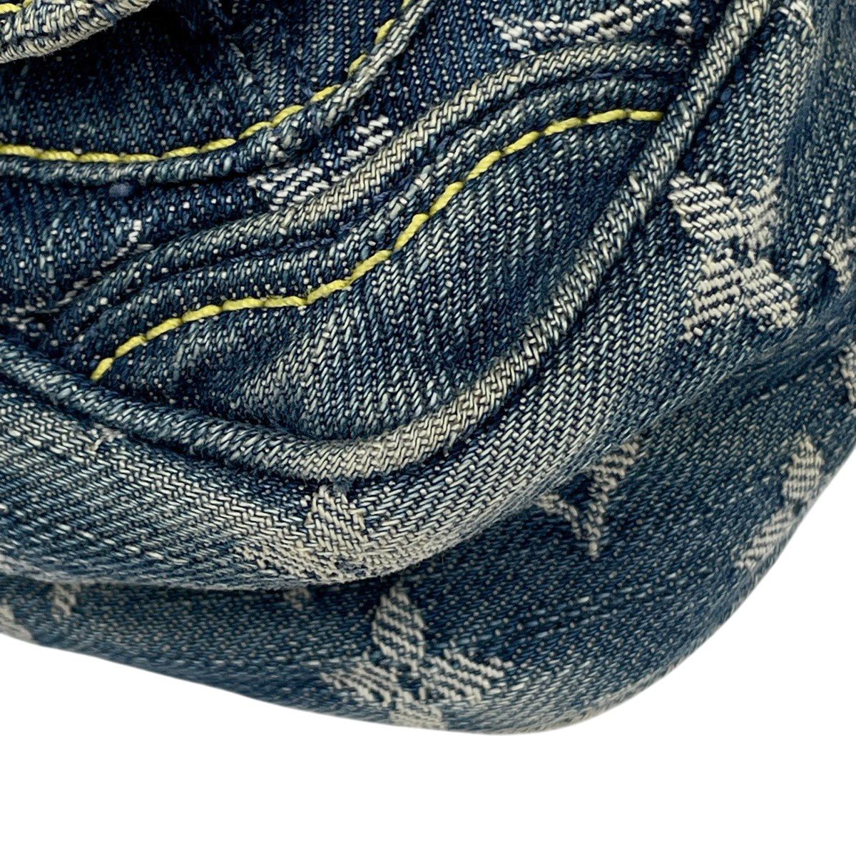 Louis Vuitton Bum Bag Monogram Denim Blue — view 7