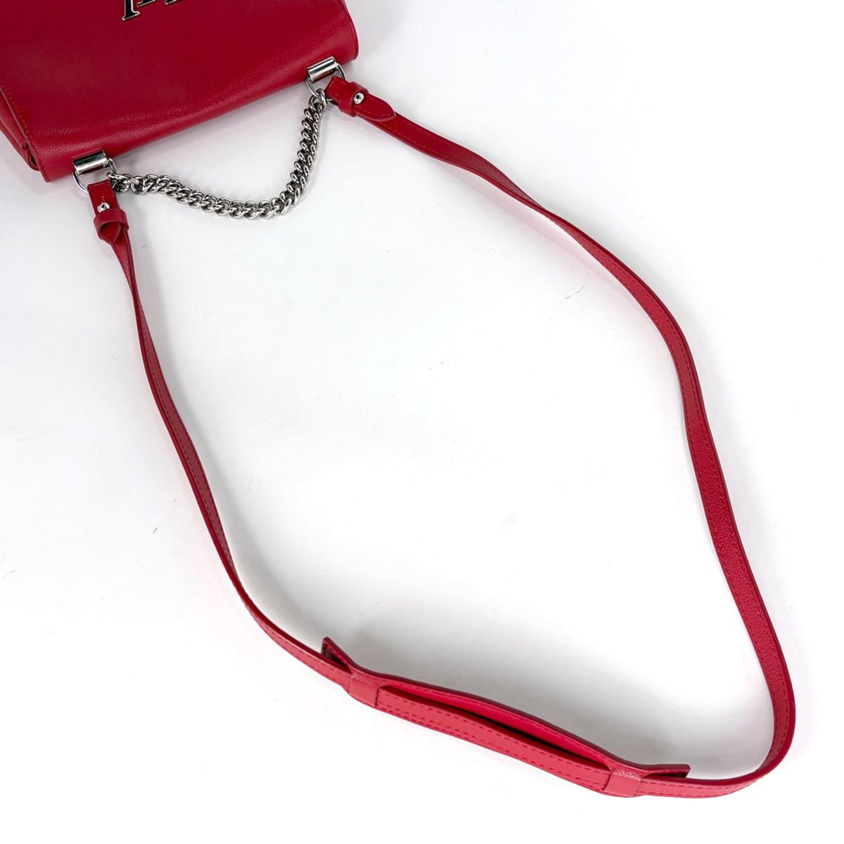 Louis Vuitton Lockme 2-Way Shoulder Bag Leather Ruby — view 7