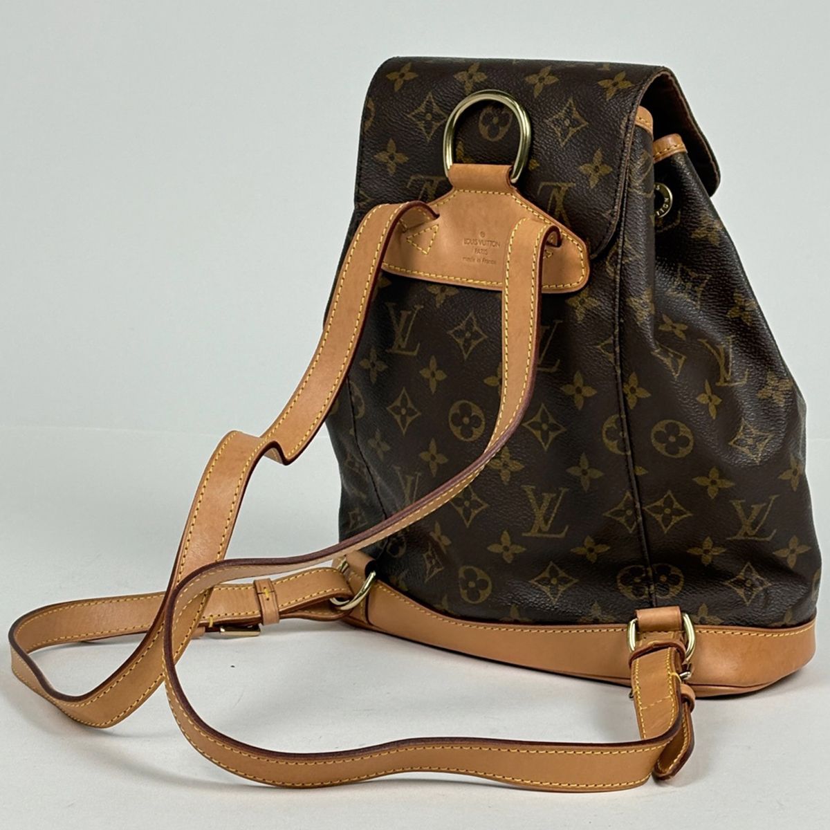 Louis Vuitton Montsouris MM Backpack Monogram Brown — view 2