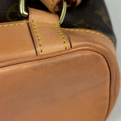 Louis Vuitton Montsouris MM Backpack Monogram Brown — view 4