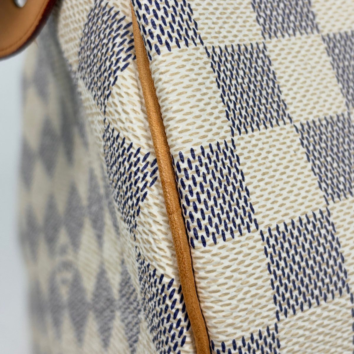 Louis Vuitton Speedy 30 Boston Bag Damier Azur White — view 4