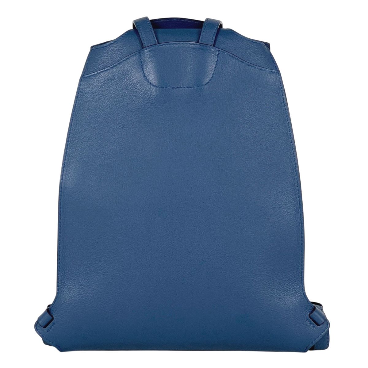 Hermes Sac a Dos Gray Backpack Leather Blue Agat — view 3
