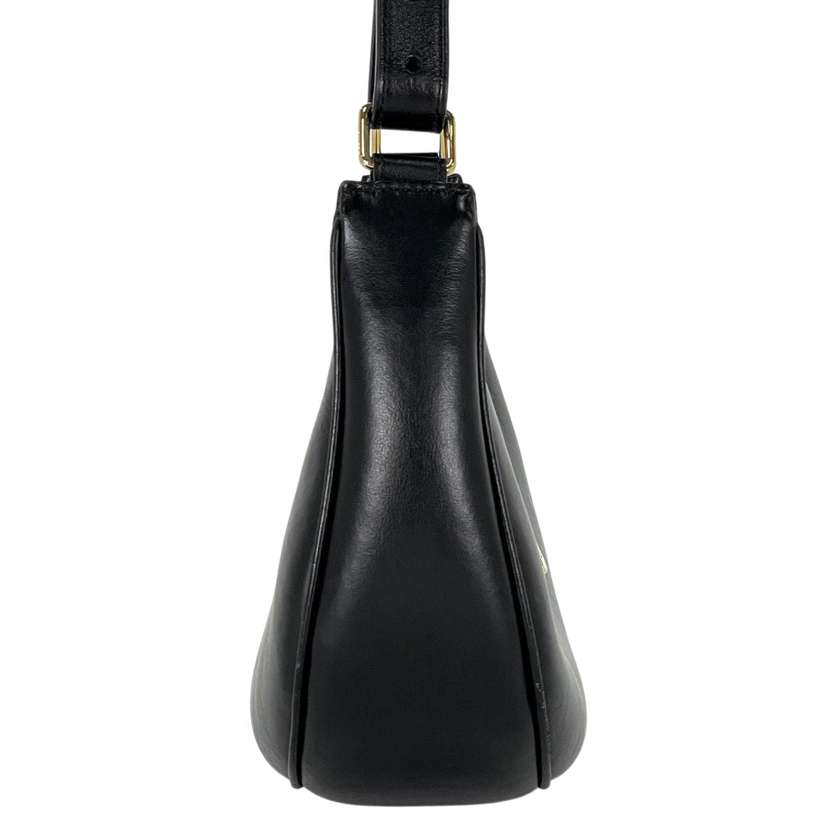 Celine Ava Triomphe Shoulder Bag Leather Black — view 4