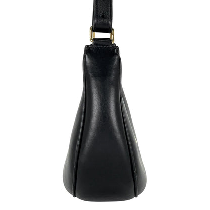 Celine Ava Triomphe Shoulder Bag Leather Black — view 4