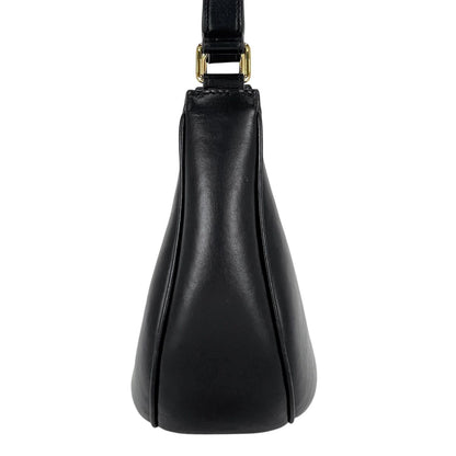 Celine Ava Triomphe Shoulder Bag Leather Black — view 2
