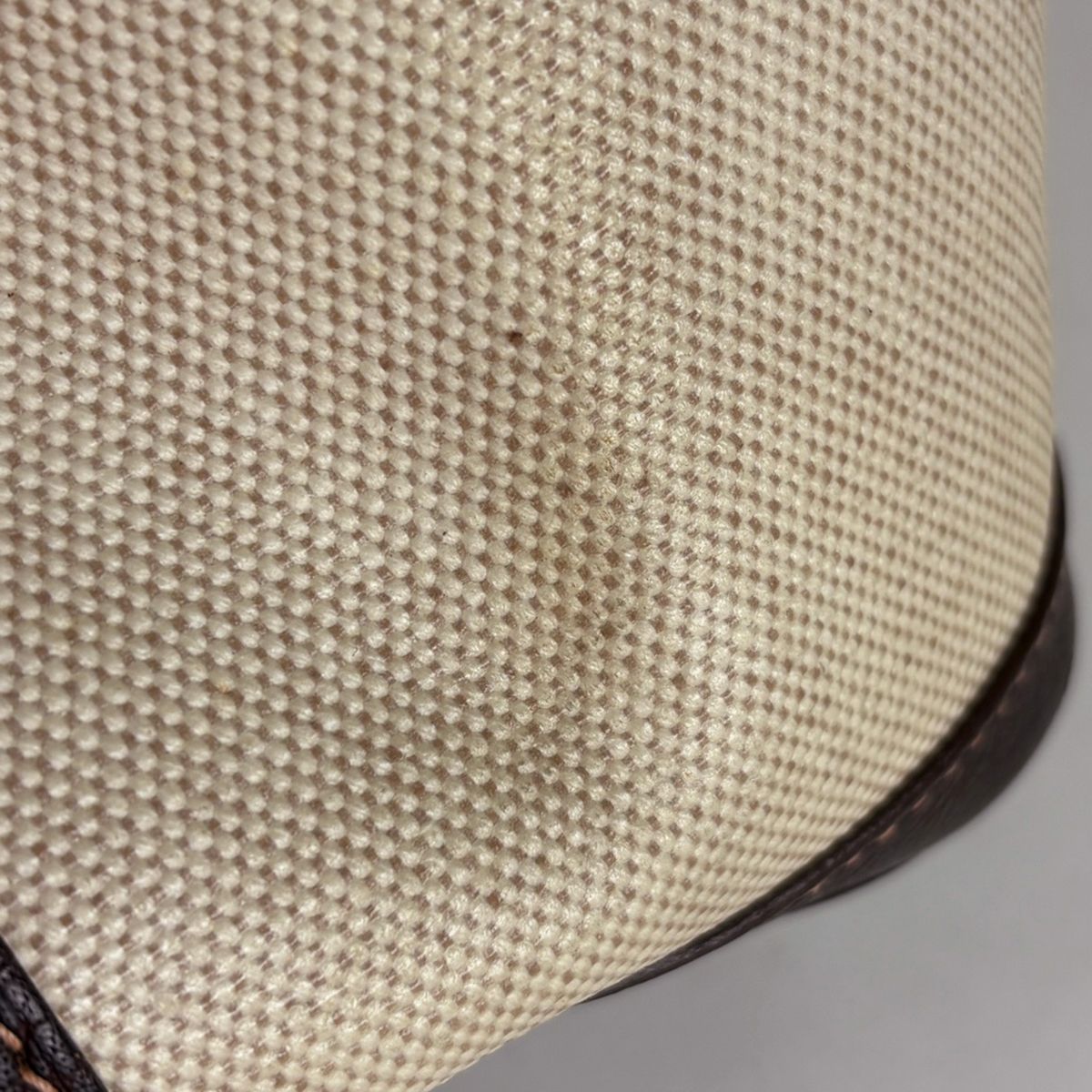 Hermes Garden Party PM Tote Toile Ash Natural Brown — view 5