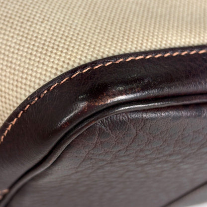 Hermes Garden Party PM Tote Toile Ash Natural Brown — view 3