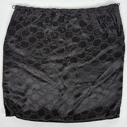 Gucci GG Pattern Shoulder Bag Canvas Black — view 8