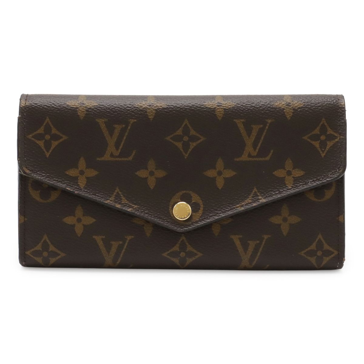 Louis Vuitton Monogram Portefeuille Sarah Bifold Wallet Rosevalerine Baby Pink