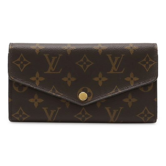 Louis Vuitton Monogram Portefeuille Sarah Bifold Wallet Rosevalerine Baby Pink