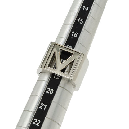 Louis Vuitton Chevalier Square Ring M Silver — view 6